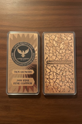 COPPER RESERVE MINT - Signature Eagle Series Ten (10) Ounce .999 Fine Copper Bullion Bar